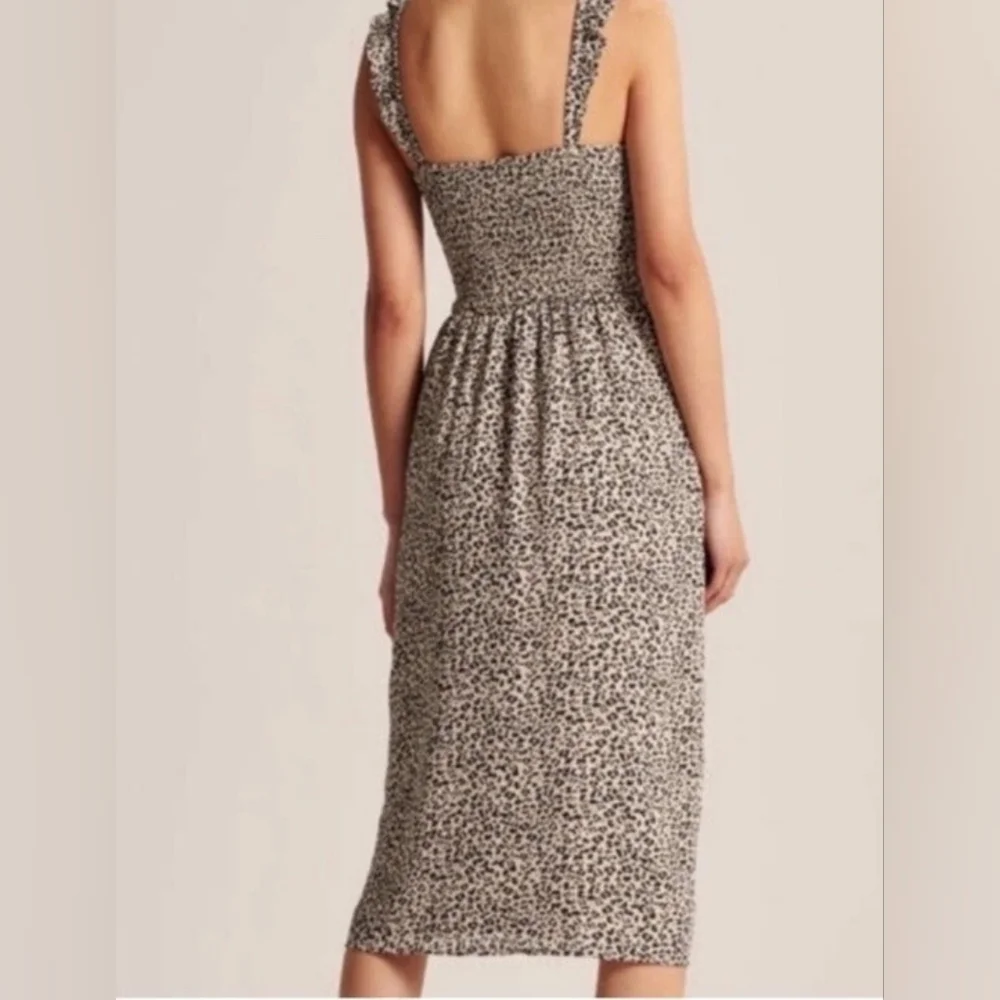 Abercombrie & Fich Leopard Print Maxi Dress Size S